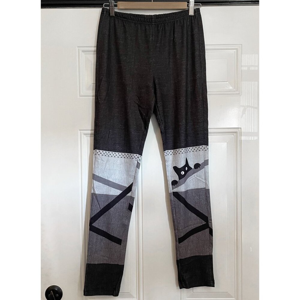 Black Cat Lounge Pant Leggings